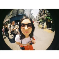 Cámara analógica Fisheye Acapulco 35mm