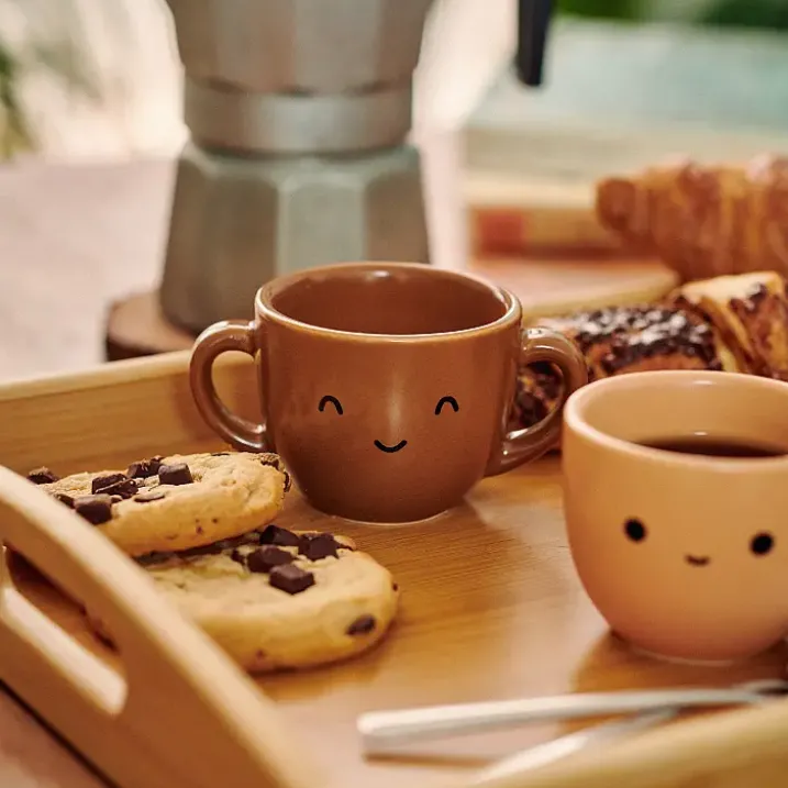 Coffee Colors: Juego de 4 tazas de café espresso