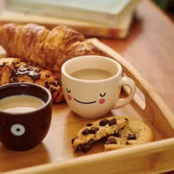 Coffee Colors: Juego de 4 tazas de café espresso