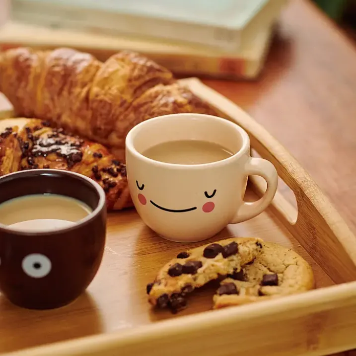 Coffee Colors: Juego de 4 tazas de café espresso