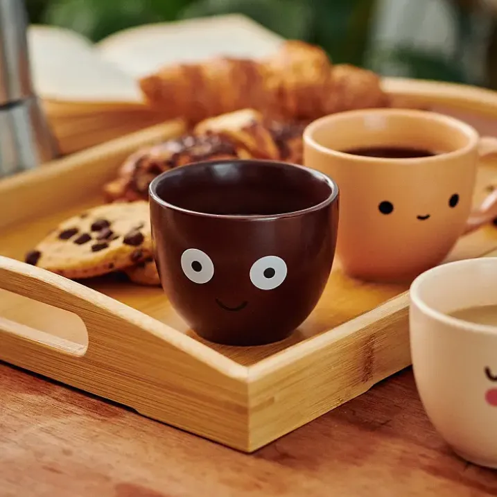 Coffee Colors: Juego de 4 tazas de café