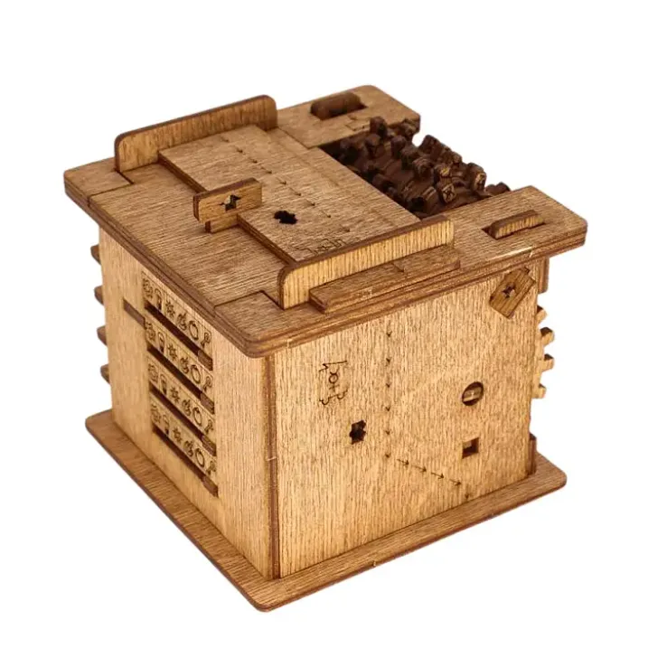 Cofre Escape Room Cluebox. El gato de Schrodinger