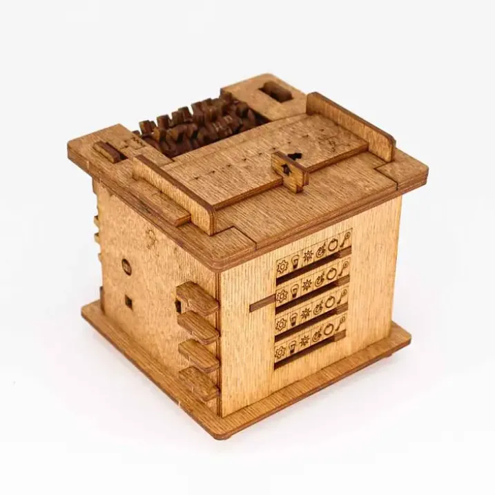 Cofre Escape Room Cluebox. El gato de Schrodinger