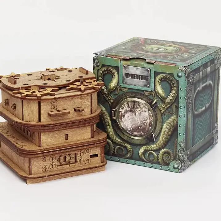 Cofre Escape Room de Davy Jones