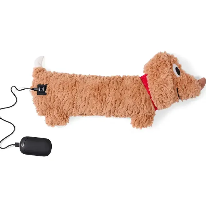 Cojín eléctrico en forma de perrito salchicha