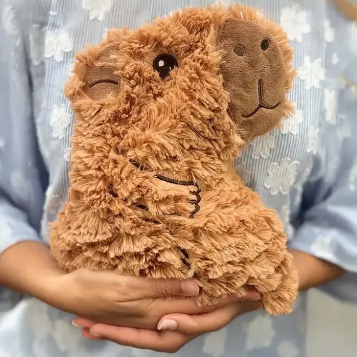 Cojín térmico con forma de capibara