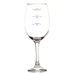 Copa de vino con estados de ánimo ¿Qué tal tu día?
