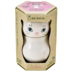 Corocoro mini maceta con autorriego en forma de gatito