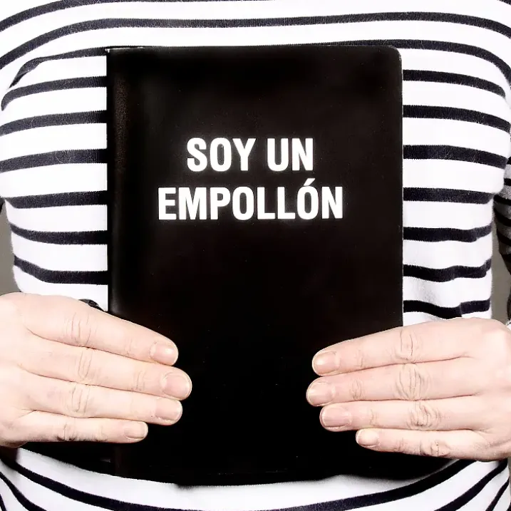 Cuaderno con mensaje para empollones