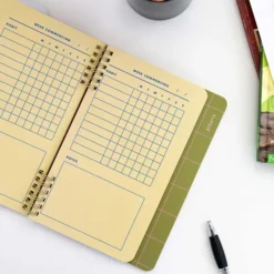 Cuaderno de hábitos y objetivos
