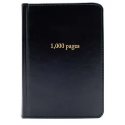 Cuaderno de 1.000 páginas estilo vintage