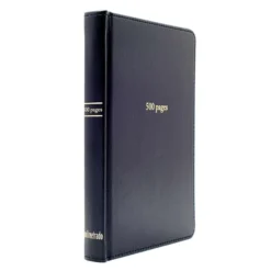 Cuaderno de 500 páginas estilo vintage