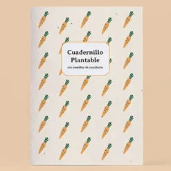 Cuaderno plantable con semillas