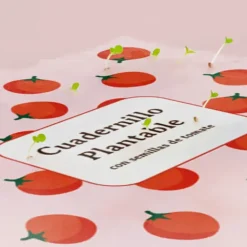 Cuaderno plantable con semillas