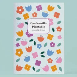 Cuaderno plantable con semillas