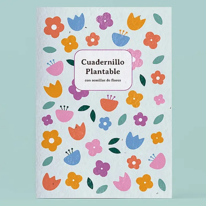 Cuaderno plantable con semillas