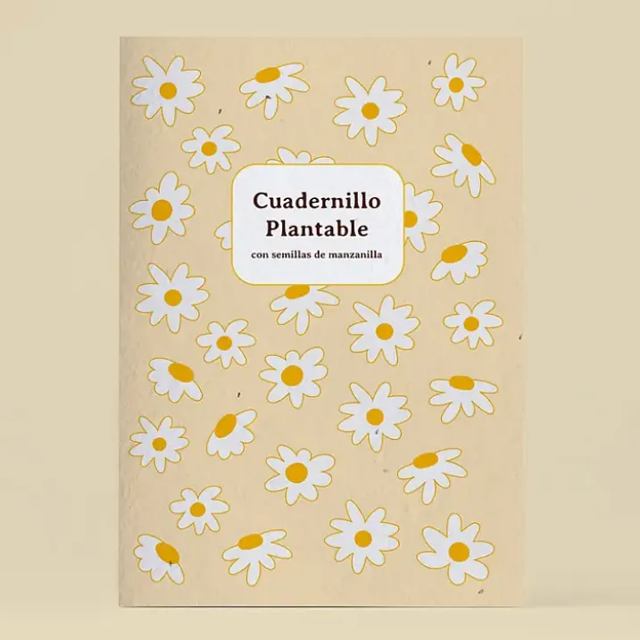 Cuaderno plantable con semillas