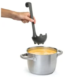 Cucharón en forma de gato