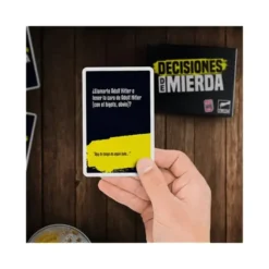Decisiones de mierda, juego de cartas