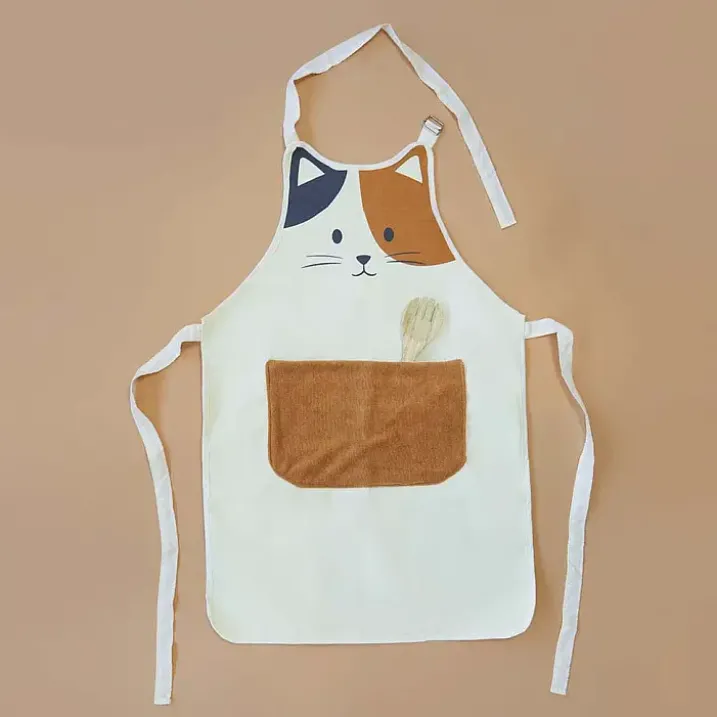 Delantal original gato