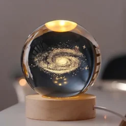 El universo en una bola de cristal luminosa