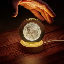 El universo en una bola de cristal luminosa