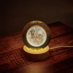 El universo en una bola de cristal luminosa