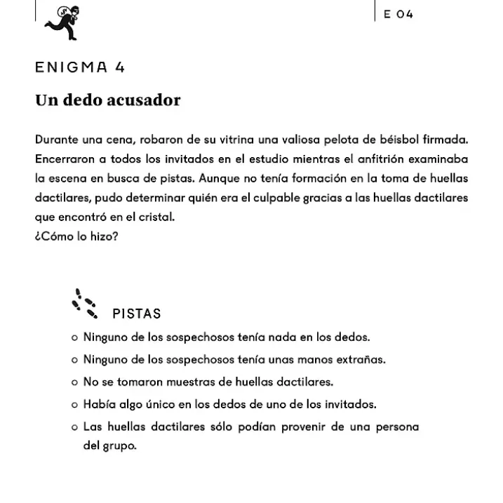Enigmas originales en un minuto