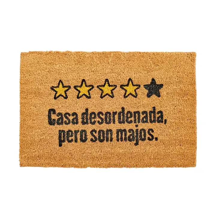 Felpudo original Casa desordenada, pero son majos