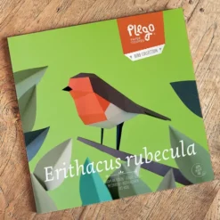 Figuras de papel 3D de pájaros de Plego
