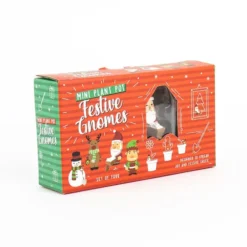 Figuritas navideñas para decorar macetas