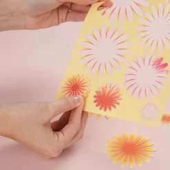 Flor de papel para montar