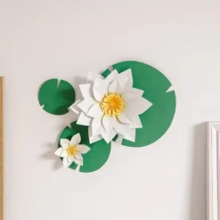 Flor de papel para montar