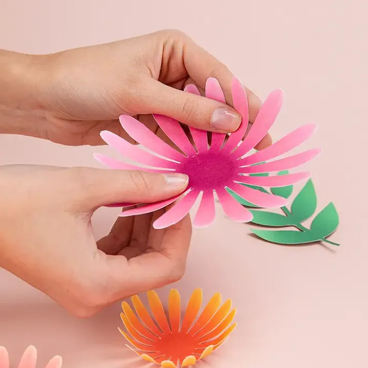 Flor de papel para montar