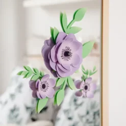 Flor de papel para montar