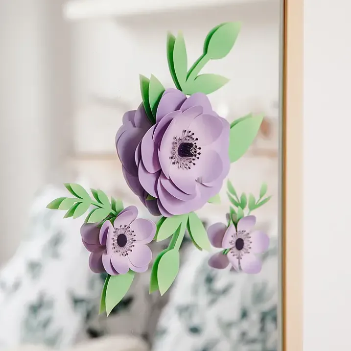 Flor de papel para montar