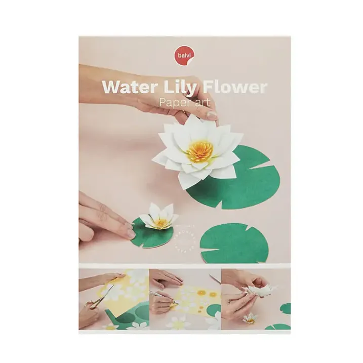 Flor de papel para montar
