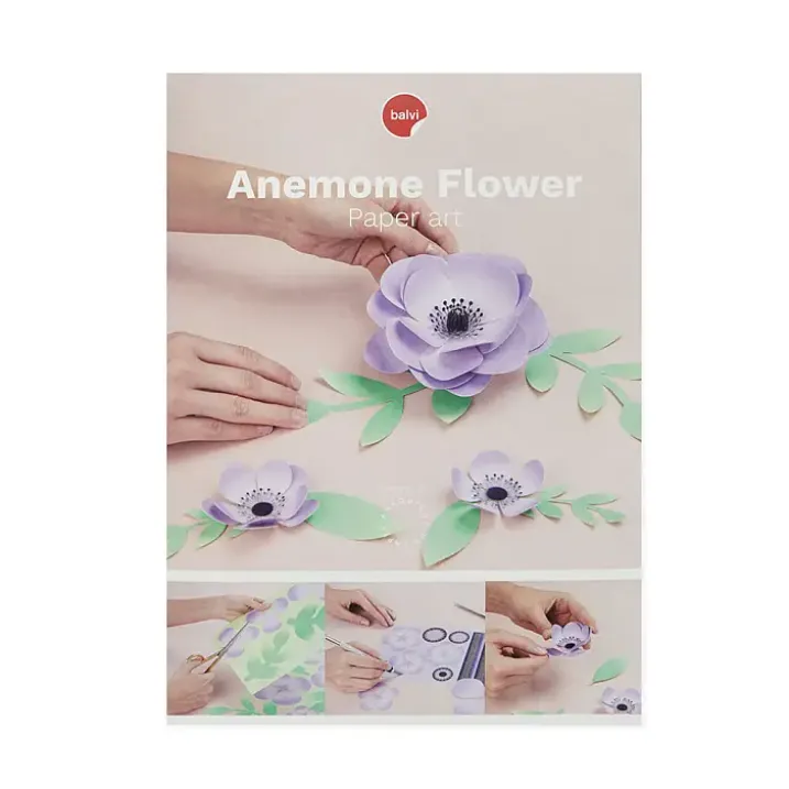 Flor de papel para montar