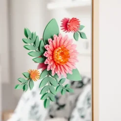 Flor de papel para montar