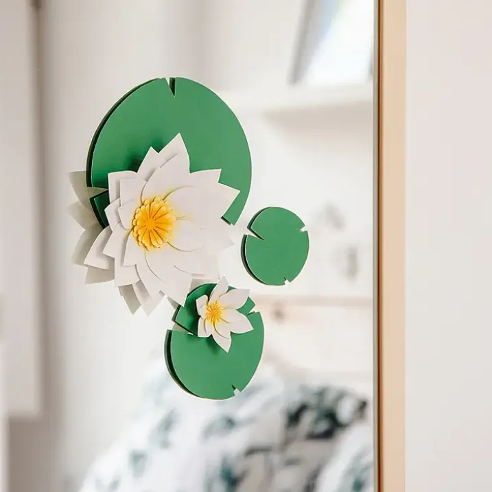 Flor de papel para montar