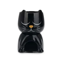 Fondue en forma de gato que cambia de expresión