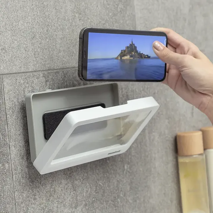 Funda impermeable de pared para el móvil