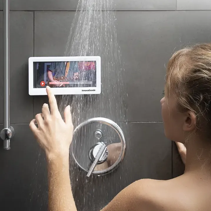Funda impermeable de pared para el móvil