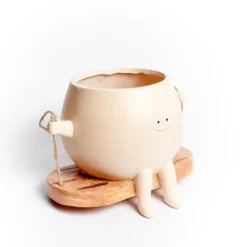 Happy Pot, maceta colgante con columpio