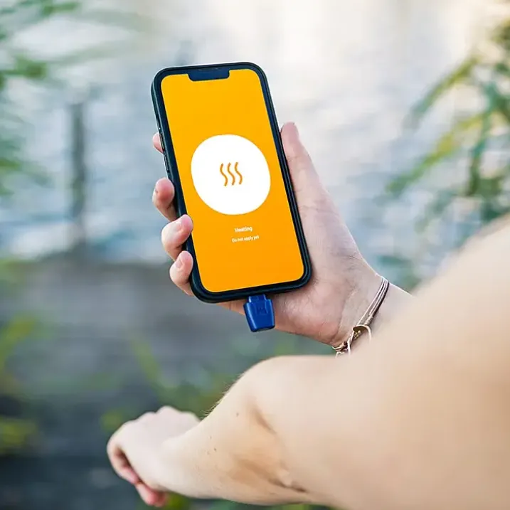 Heat it, dispositivo para tratar picaduras de mosquitos