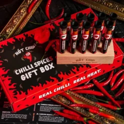 Hot Chip: Caja regalo con 10 especias de chile picante