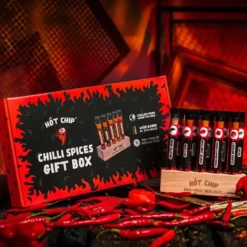 Hot Chip: Caja regalo con 10 especias de chile picante