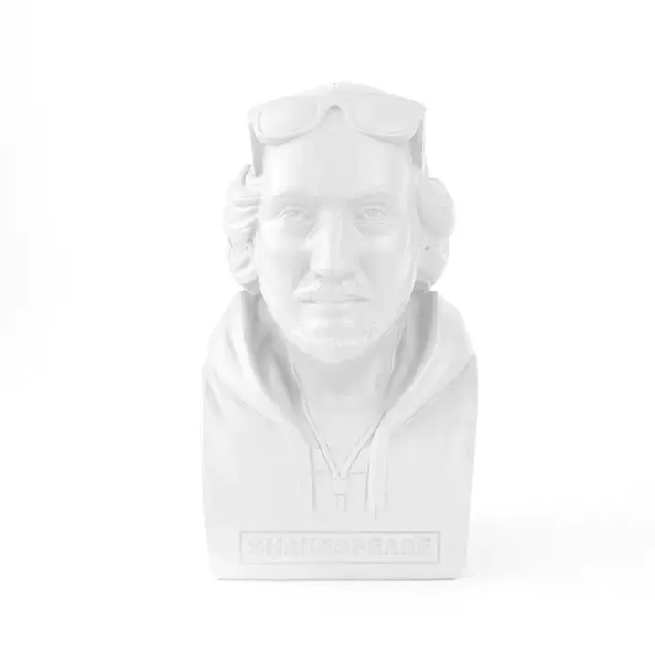 Hucha en forma de Shakespeare Hipster