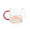 Infusor de té en forma de dentadura