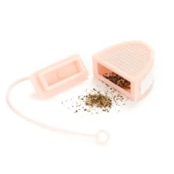 Infusor de té en forma de dentadura